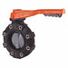 Butterfly Valve PVC FPM 3in Lever Lug