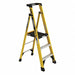 Podium Stepladder 3 ft Fiberglass 375 lb