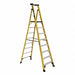 Podium Stepladder 8 ft Fiberglass 375 lb