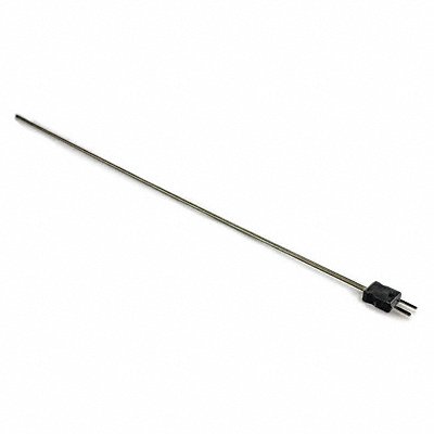 Thermocouple Probe Type J 18in L 22 AWG