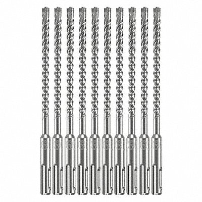 Hammer Masonry Drill 1/4 PK10