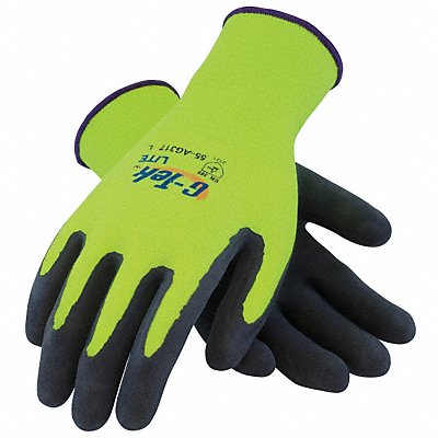 Coated Gloves L Hi-Vis Yellow PR