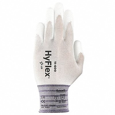 G9276 Coated Gloves Palm and Finger White 5 PR