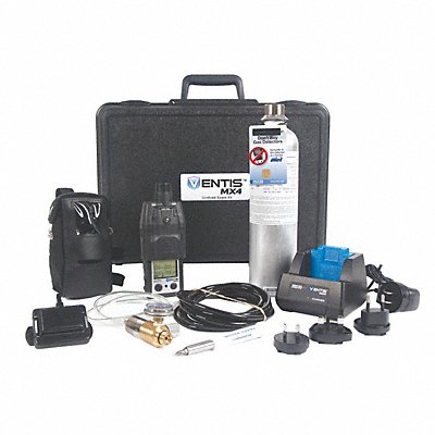 Multi-Gas ConfSp Kit LEL CO H2S O2 Blk