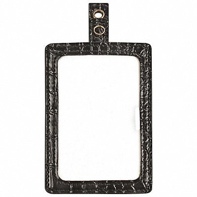 Badge Holder Black PK2