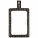 Badge Holder Black PK2