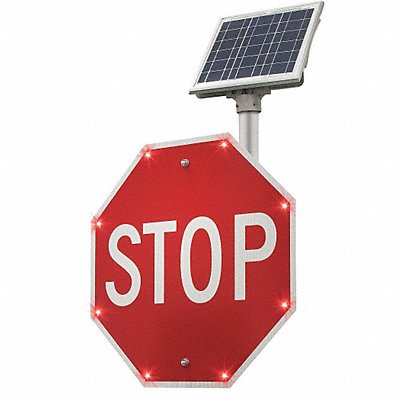 LED Stop Sign Stop Aluminum 24 x 24 