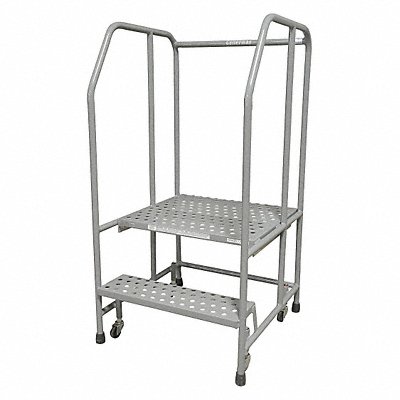 Rolling Ladder Stand 2 Steps 28in.D.