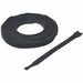 Hook-and-Loop Cable Tie 2 ft Black PK15