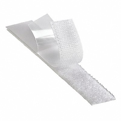 Reclosable Fastener Hook White 150 ft L