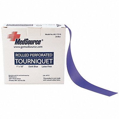 Tourniquet Latex-Free Rubber Blue PK1000