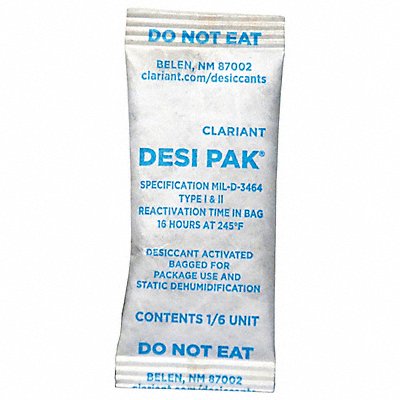 Desiccant Tyvek Bags PK1200