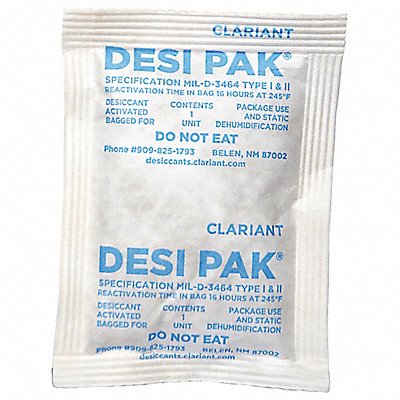 Desiccant Tyvek Bags PK300