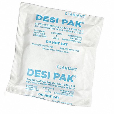 Desiccant Tyvek Bags PK500