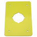 Switch Plate 30.5mm Switches Yellow