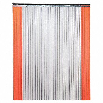 Industrial Strip Door Ribbed 7ftHx12ftW