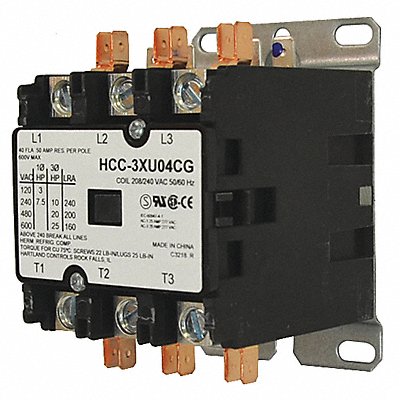 Contactor 240V 50A 3P FES