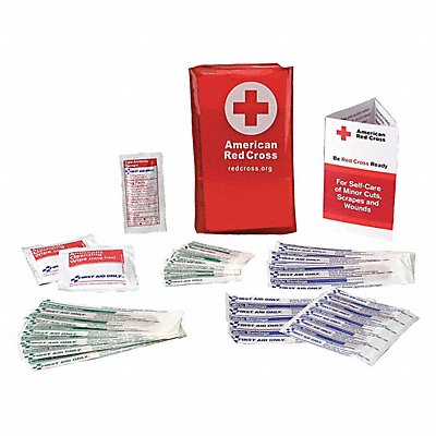 First Aid Kit Bulk Red 19 Pcs 1 People