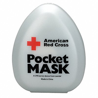 Pocket CPR Mask Universal Clamshell