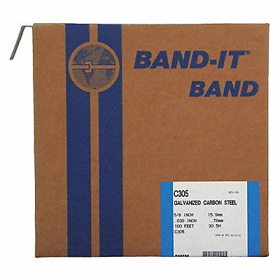 Band Gcs 5/8 X 0.030 X 100 RL/100Ft