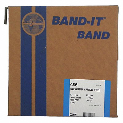 Band Gcs 3/4 X 0.030 X 100 RL/100Ft