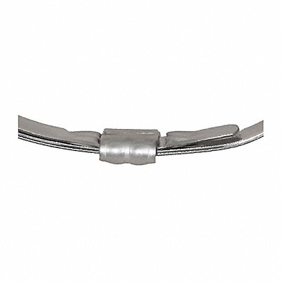 JS Style Band Clamp 1/2 W Lip-Lock PK100