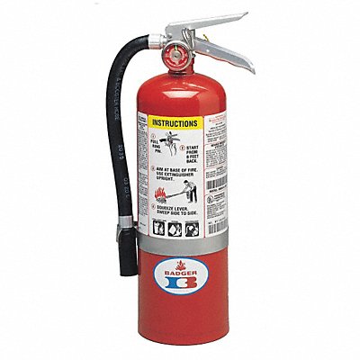 Fire Extinguisher Steel Red ABC