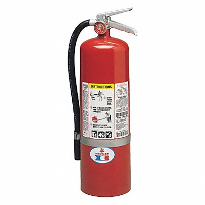 Fire Extinguisher Steel Red ABC