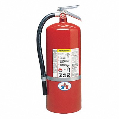 Fire Extinguisher Steel Red ABC