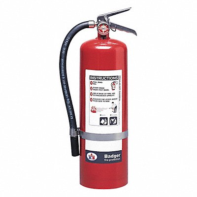 Fire Extinguisher Steel Red BC