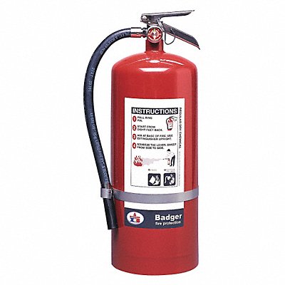 Fire Extinguisher Steel Red BC