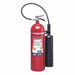 Fire Extinguisher Aluminum Red BC