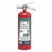 Fire Extinguisher Steel Red BC