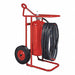 Wheeled Fire Extinguisher ABC Red