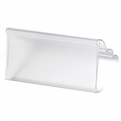 Label Holder Clear Slide-In PK25