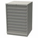 K3765 Mod Drwr Cab 41-3/4 H 9 Drwr Light Gray