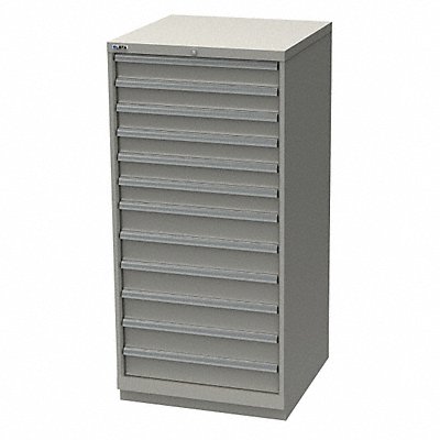 Mod Drwr Cab 59-1/2 H 12 Drwr Light Gray