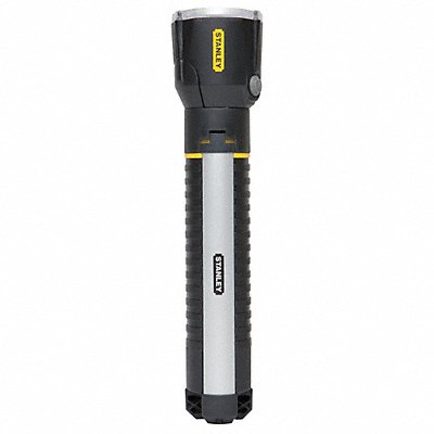 Handheld Flashlight Aluminum Black 30lm