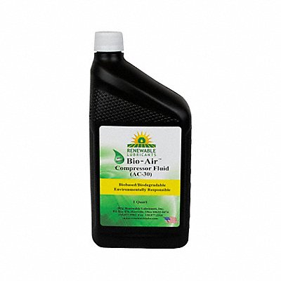 Compressor Oil 1 qt Bottle 30 SAE Grade