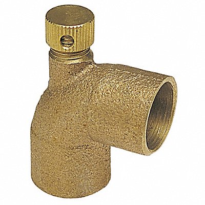 Vent Elbow Cast Bronze 1 Tube CxC