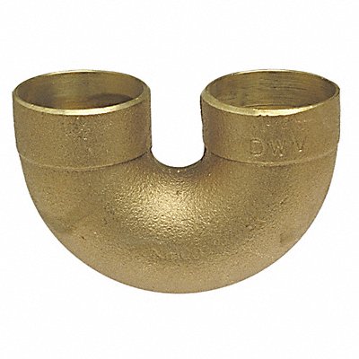 DWV Return Bend Cast Bronze 1-1/2 CxC