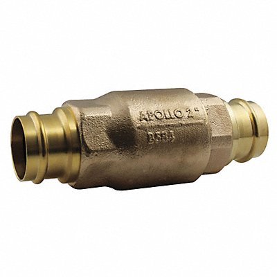 Ball Cone Check Valve Bronze 1/2 Press