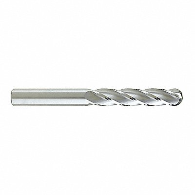 Ball End Mill 3/8 Dia Carbide