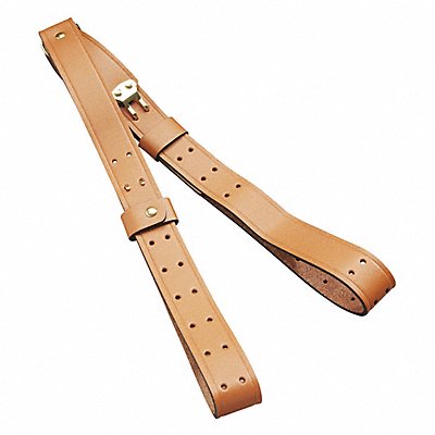 Millitary Sling 1-1/4x44In Brown Leather