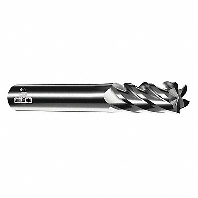Sq. End Mill Single End Carb 3/8 