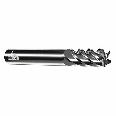 Sq. End Mill Single End Carb 1/4 