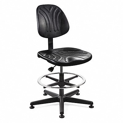 Task Chair Poly Black 23 to 33 Seat Ht