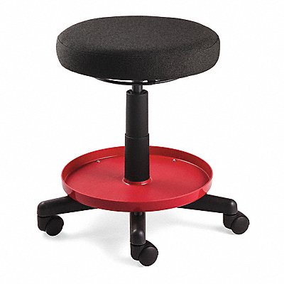 Round Stool 5-Star Black 22.5 H