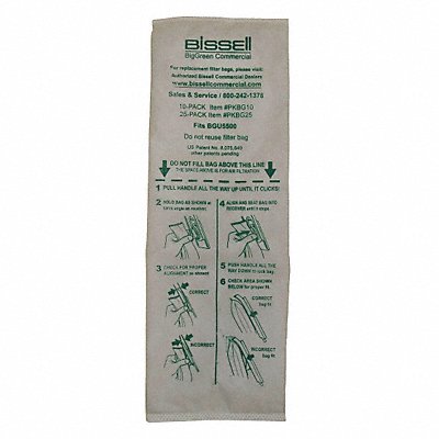 Vacuum Bag Cloth 2-Ply Reusable PK25