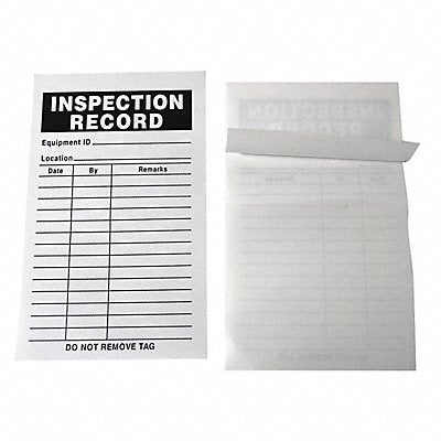 InspectionRecordLabel 3in W x 5in H PK25